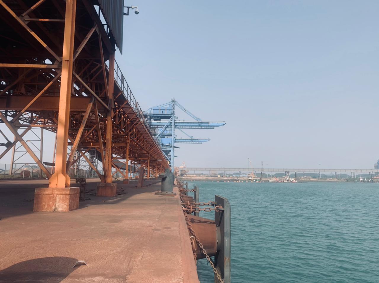 Marine Loading Corridor at Paradeep Port